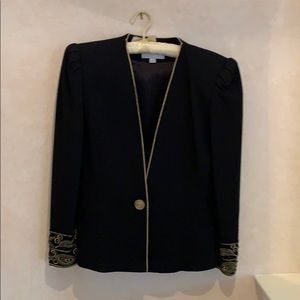 Vintage Nolan Miller Black suit